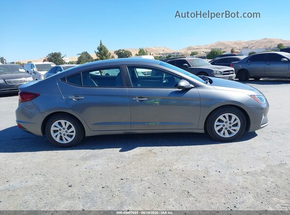 5NPD74LF1KH486036 2019 HYUNDAI ELANTRA Gray 360 interior view