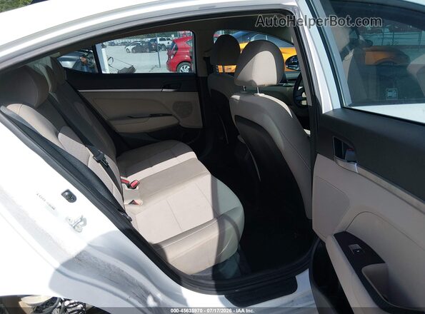5NPD74LF1KH486439 2019 HYUNDAI ELANTRA Белый Вид наклейки с VIN-кодом