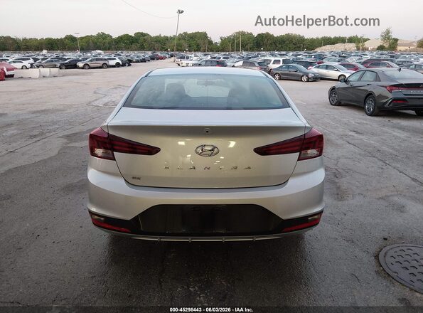 5NPD74LF1KH488496 2019 HYUNDAI ELANTRA Silver 