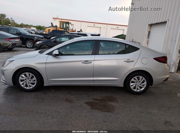 5NPD74LF1KH488496 2019 HYUNDAI ELANTRA Silver 360 interior view