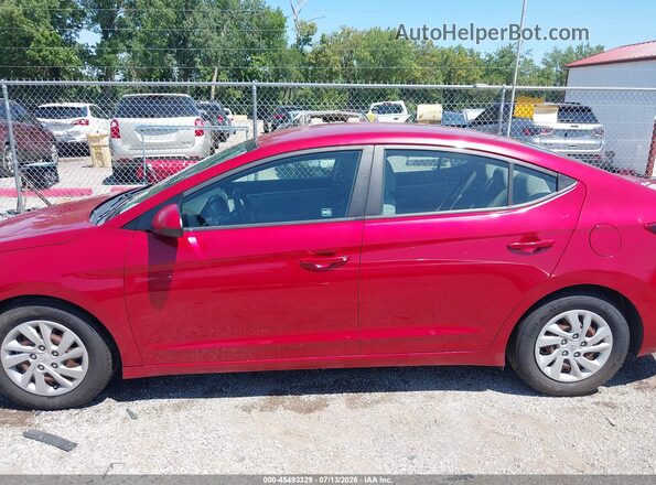 5NPD74LF1KH488708 2019 HYUNDAI ELANTRA Red Vista interior de 360 grados