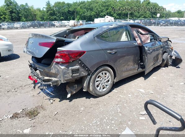 5NPD74LF1LH509543 2020 HYUNDAI ELANTRA Gray Հետևի աջ