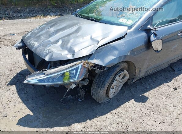 5NPD74LF1LH509543 2020 HYUNDAI ELANTRA Gray Դիմացի տեսք
