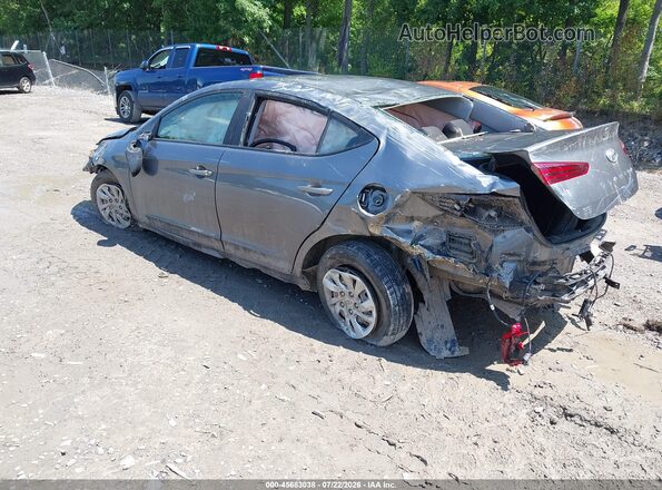 5NPD74LF1LH509543 2020 HYUNDAI ELANTRA Gray Հետևի ձախ