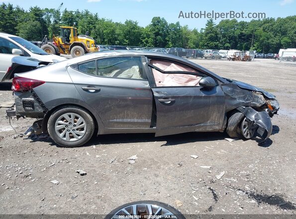 5NPD74LF1LH509543 2020 HYUNDAI ELANTRA Gray Սարքավորումների վահանակի տեսք
