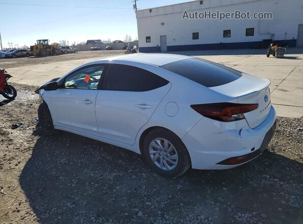 5NPD74LF1LH539156 2020 HYUNDAI ELANTRA White Rear left