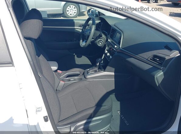 5NPD74LF1LH600621 2020 HYUNDAI ELANTRA White Front interior view