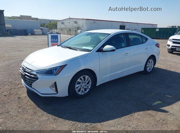 5NPD74LF1LH600621 2020 HYUNDAI ELANTRA White Front left