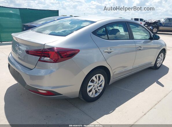5NPD74LF1LH600991 2020 HYUNDAI ELANTRA Silver Trasero derecho