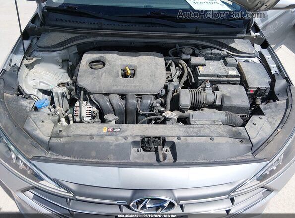 5NPD74LF1LH600991 2020 HYUNDAI ELANTRA Silver Vista trasera