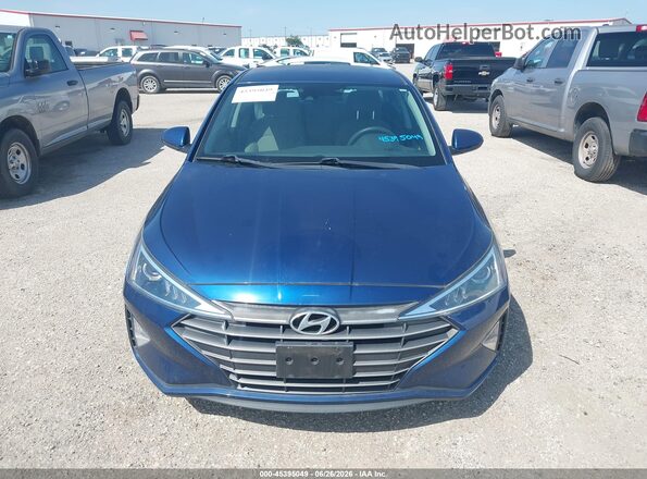 5NPD74LF1LH601123 2020 HYUNDAI ELANTRA  Вид щитка приборов