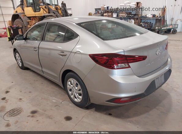 5NPD74LF1LH601591 2020 HYUNDAI ELANTRA Серебряный Задняя левая четверть
