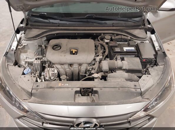 5NPD74LF1LH601591 2020 HYUNDAI ELANTRA Серебряный Вид сзади