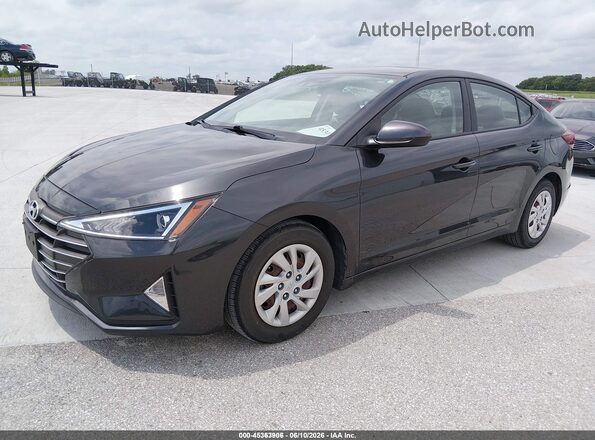 5NPD74LF1LH602434 2020 HYUNDAI ELANTRA Gray Front left