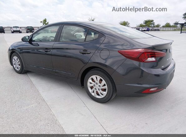 5NPD74LF1LH602434 2020 HYUNDAI ELANTRA Gray Rear left