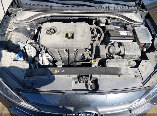 5NPD74LF1LH602806 2020 HYUNDAI ELANTRA Gray უკანა ხედი