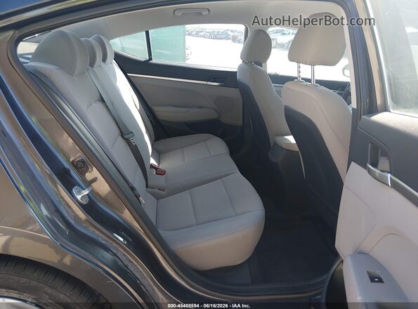 5NPD74LF1LH602806 2020 HYUNDAI ELANTRA Gray VIN კოდის სტიკერის ხედი