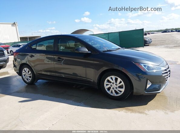 5NPD74LF1LH602806 2020 HYUNDAI ELANTRA Gray 