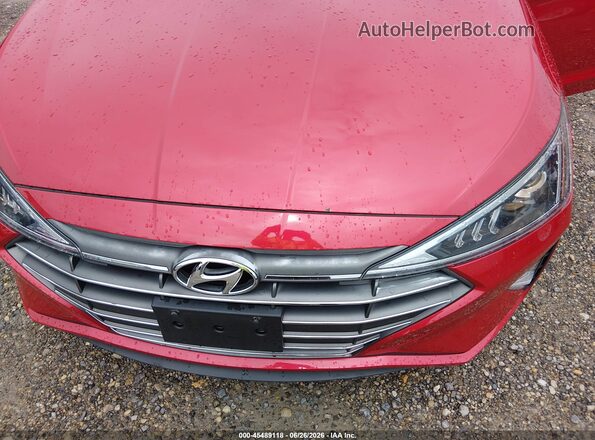 5NPD74LF1LH603227 2020 HYUNDAI ELANTRA Красный Вид спереди
