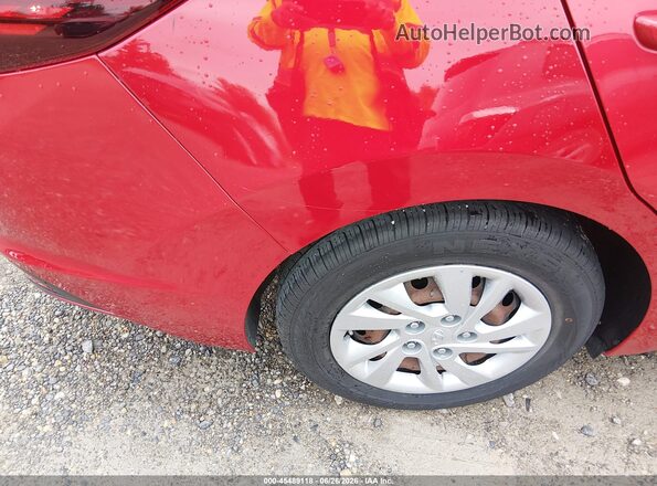 5NPD74LF1LH603227 2020 HYUNDAI ELANTRA Красный Вид задней части салона