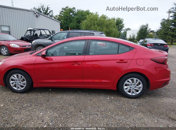 5NPD74LF1LH603227 2020 HYUNDAI ELANTRA Красный 
