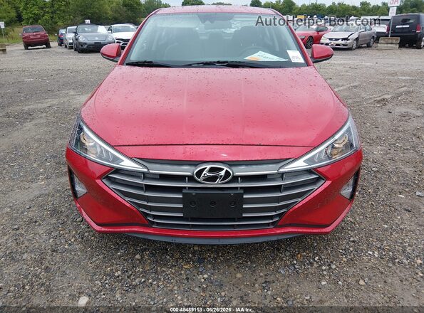 5NPD74LF1LH603227 2020 HYUNDAI ELANTRA Красный 