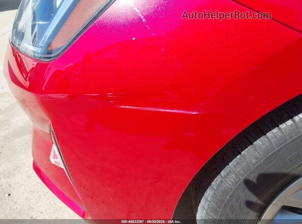 5NPD74LF1LH604183 2020 HYUNDAI ELANTRA Красный Вид спереди