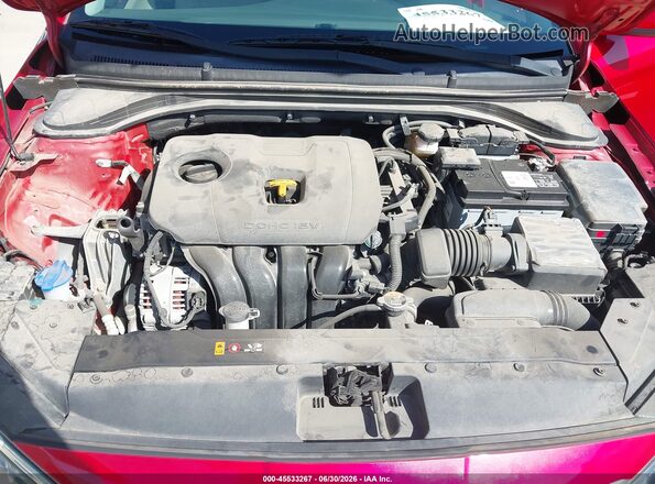 5NPD74LF1LH604183 2020 HYUNDAI ELANTRA Красный Вид сзади