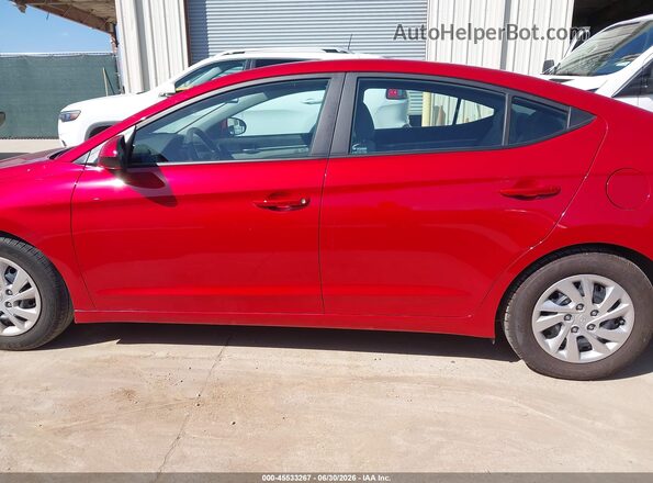 5NPD74LF1LH604183 2020 HYUNDAI ELANTRA Красный 