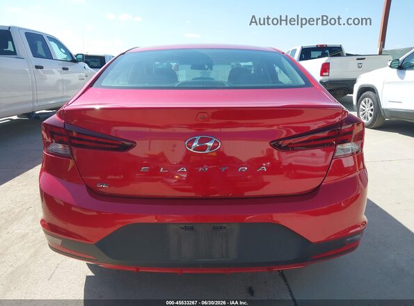 5NPD74LF1LH604183 2020 HYUNDAI ELANTRA Красный 