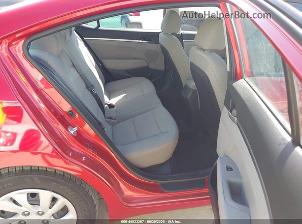5NPD74LF1LH604183 2020 HYUNDAI ELANTRA Красный Вид наклейки с VIN-кодом