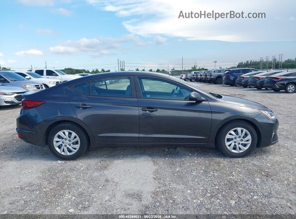 5NPD74LF1LH605379 2020 HYUNDAI ELANTRA Gray Вид задньої частини салону