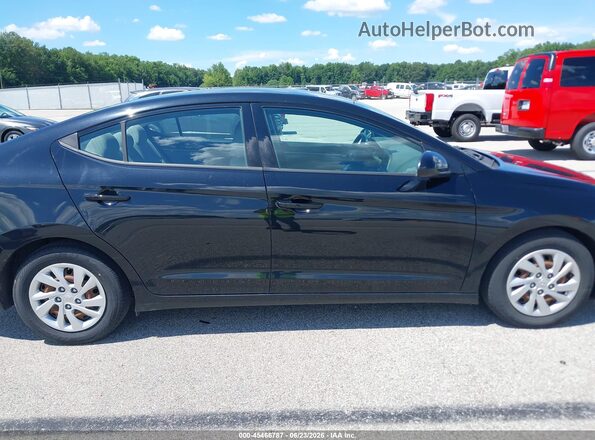 5NPD74LF1LH608766 2020 HYUNDAI ELANTRA Черный Вид задней части салона
