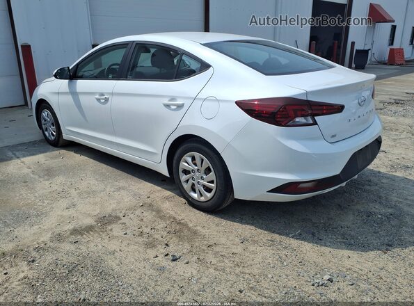 5NPD74LF1LH608864 2020 HYUNDAI ELANTRA White Trasero izquierdo