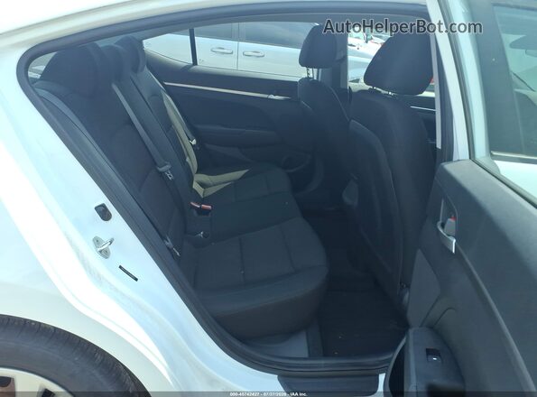 5NPD74LF1LH608864 2020 HYUNDAI ELANTRA White Vista de la etiqueta del VIN
