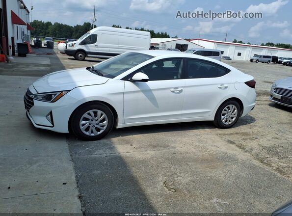 5NPD74LF1LH608864 2020 HYUNDAI ELANTRA White Vista interior de 360 grados