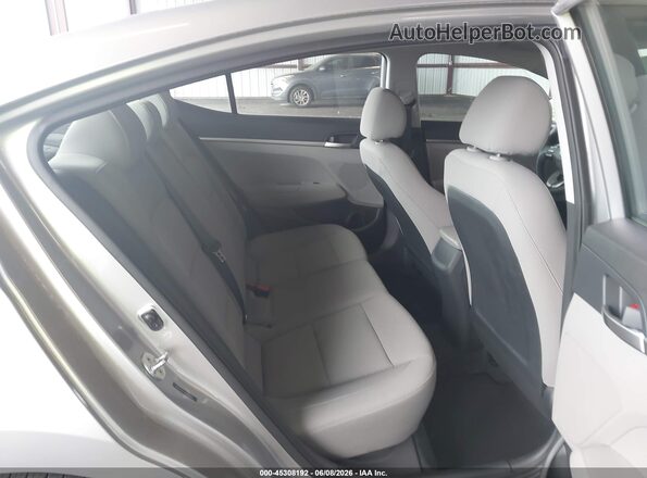 5NPD74LF1LH608881 2020 HYUNDAI ELANTRA Gray Vista de la etiqueta del VIN