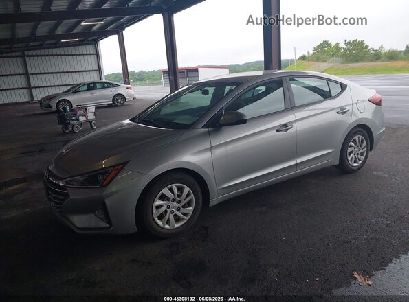 5NPD74LF1LH608881 2020 HYUNDAI ELANTRA Gray Vista tres cuartos delantera izquierda