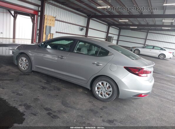 5NPD74LF1LH608881 2020 HYUNDAI ELANTRA Gray Trasero izquierdo