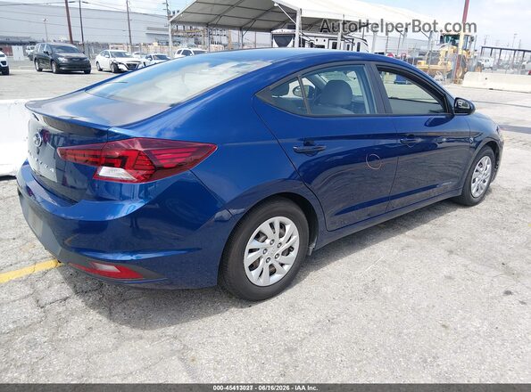5NPD74LF1LH608962 2020 HYUNDAI ELANTRA Blue Rear right