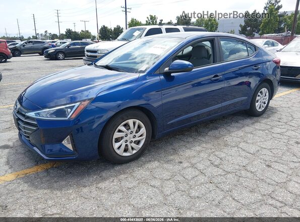 5NPD74LF1LH608962 2020 HYUNDAI ELANTRA Blue Front left