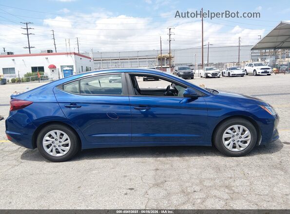 5NPD74LF1LH608962 2020 HYUNDAI ELANTRA Blue 360 interior view