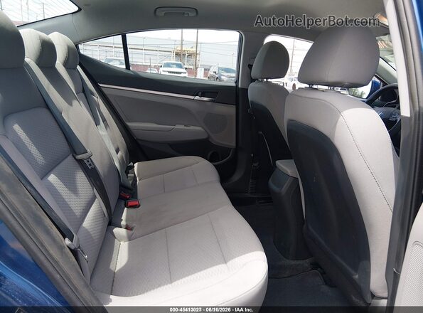 5NPD74LF1LH608962 2020 HYUNDAI ELANTRA Blue VIN sticker view