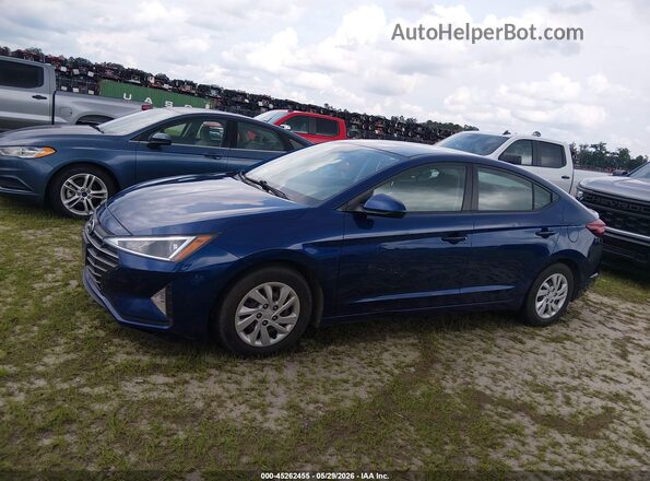 5NPD74LF1LH609982 2020 HYUNDAI ELANTRA Blue 