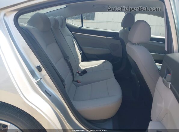 5NPD74LF1LH610792 2020 HYUNDAI ELANTRA Silver Вид наклейки з VIN-кодом