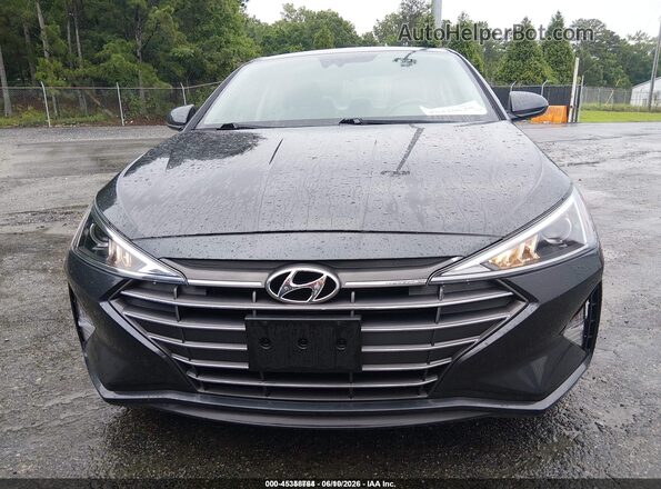 5NPD74LF1LH612123 2020 HYUNDAI ELANTRA Gray ხელსაწყოთა პანელის ხედი