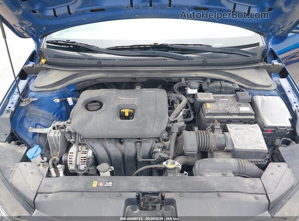 5NPD74LF1LH612283 2020 HYUNDAI ELANTRA Blue Widok z tyłu