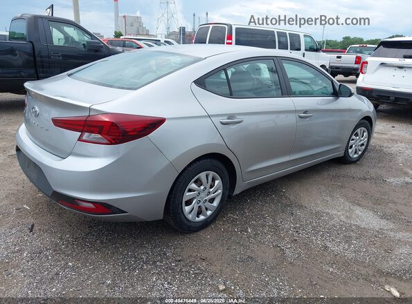 5NPD74LF1LH612512 2020 HYUNDAI ELANTRA Silver Rear right
