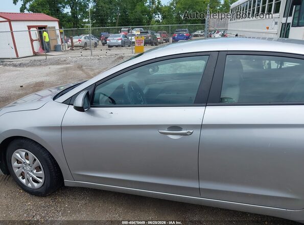 5NPD74LF1LH612512 2020 HYUNDAI ELANTRA Silver Front view