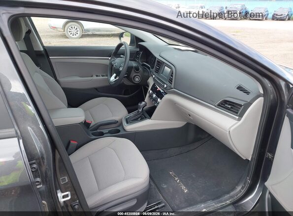 5NPD74LF1LH612929 2020 HYUNDAI ELANTRA Серый Вид салона спереди